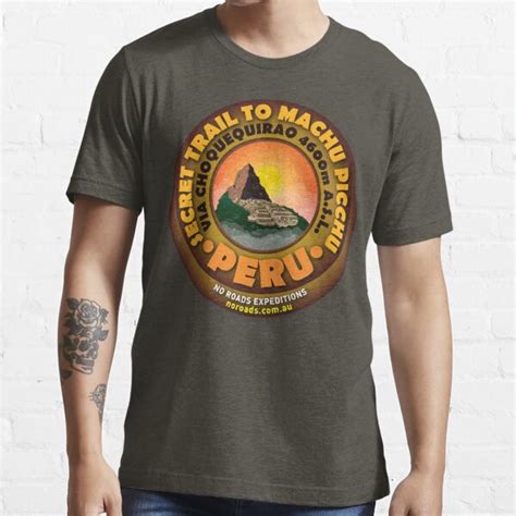 Machu Picchu Classic T T Shirt For Sale By Noroads Redbubble