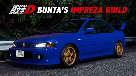 Initial D Buntas Subaru Impreza Wrx Sti Gc8 Karin Sultan Classic