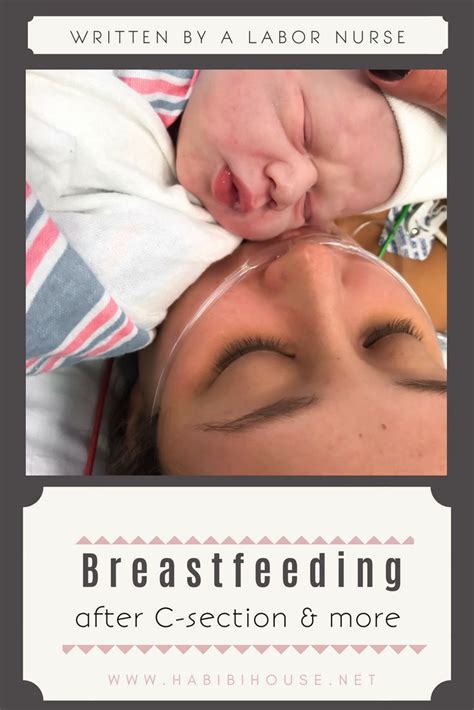 Breastfeeding After A Cesarean Section Six Tips Breastfeeding And