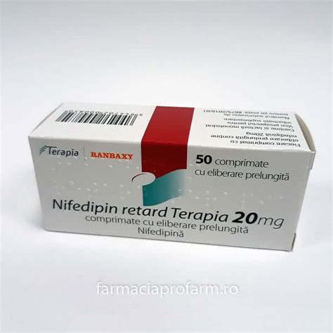 Nifedipin Retard Mg X Compr Film Elib Prel T Medicament