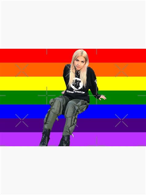 Hayley Kiyoko Rainbow Lgbt Sticker For Sale By Alishaburden00