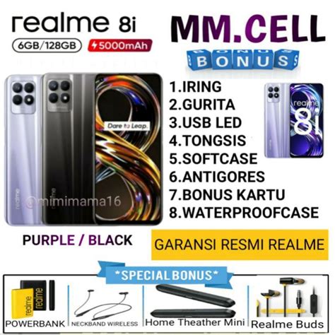 Jual REALME 8i RAM 6 128 GB REALME 9i RAM 6 128 REALME 8 I RAM 4 64