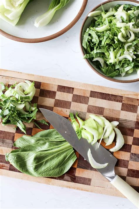 Bok Choy (Pak Choi) Salad With Sesame Lime Dressing - A Nourishing Plate