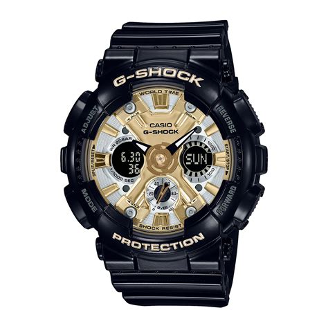 Reloj G SHOCK GMA S120GB 1ADR Resina Mujer Negro Btime