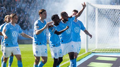 Malmö FF besegrade Hammarby anfallaren tvåmålsskytt