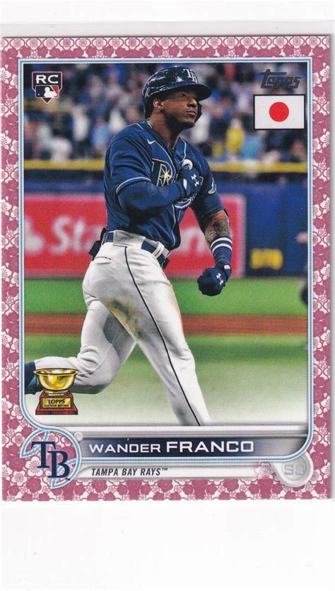 Topps Wander Franco Mlb Japan Edition Cherry Blossom