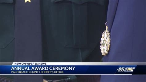 Palm Beach County Sheriffs Office Presents Dozens Of Awards To Deputies