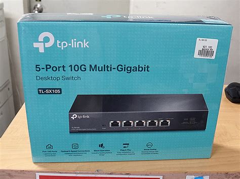 Tp Link 8ポート 全ポート10g対応 10g マルチギガビット アンマネージ プラグ＆プレイ スイッチングハブ Tl Sx1008