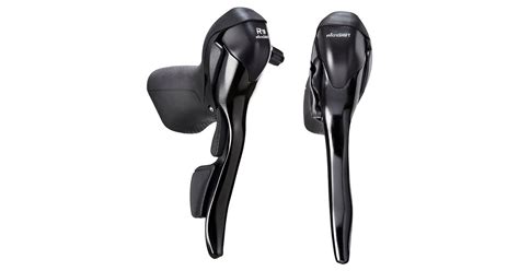 Microshift R X Speed Dual Control Lever Set Schwarz Set