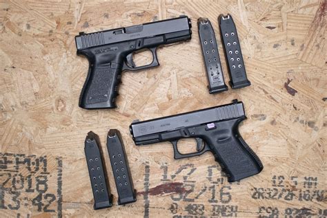 Glock S W Police Trade In Pistol With Extra Magazine Sportsman