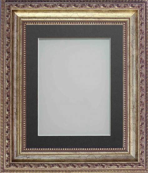 Fiorelli Gold 20x16 Frame With Grey Mount Cut For Image Size A3 16