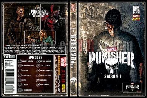 The Punisher Season 1 Custom Dvd Cover Box Set French 2017