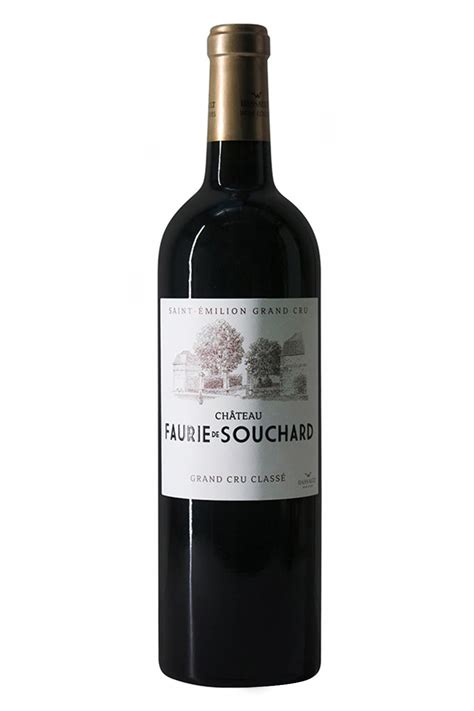 Rượu Vang Đỏ Château Faurie de Souchard 2018 Grand Cru Wine