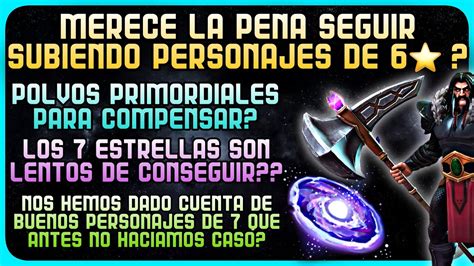 Merece La Pena Subir Personajes De Stars Estando De Polvos