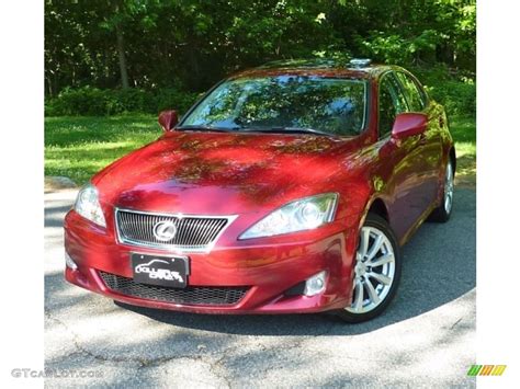 2008 Matador Red Mica Lexus Is 250 Awd 82038747 Photo 25 Car Color Galleries