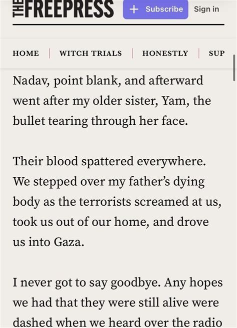 Seventeen-year-old Agam Goldstein- Almog saw Hamas murder her father ...