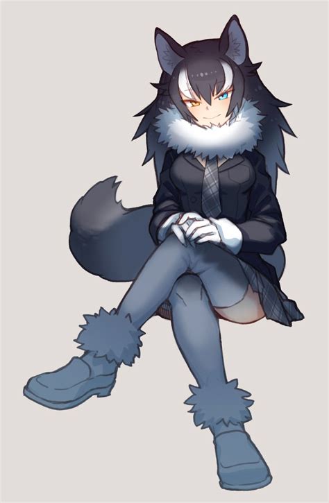 Inumimi Grey Wolf Kemono Friends Animal Ears Anime