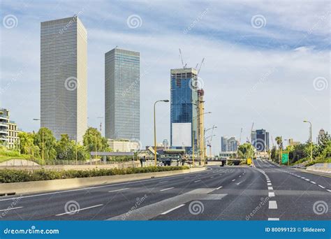 Tel Aviv Cityscape In Daylight Stock Image Image Of Development