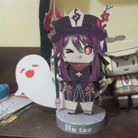 I Just Wanted To Show My Hu Tao Papercraft To All Of You Genshin