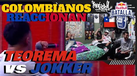 TEOREMA mereció MAS COLOMBIANOS REACCIONAN a TEOREMA vs JOKKER