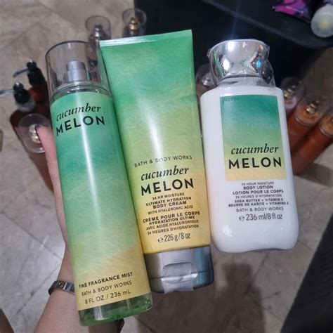 Cucumber Melon Bbw Mist Body Lotion Body Cream On Carousell