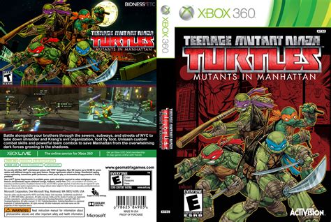 Teenage Mutant Ninja Turtles Mutants In Manhattan Xbox360 Xbox360