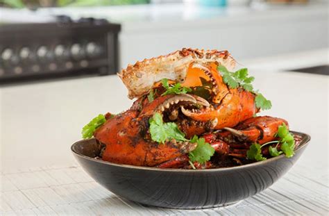 Steamed Mud Crabs With Ginger Chilli And Shallot Sauce Australian