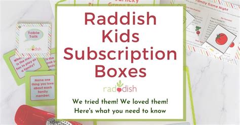 Raddish Kids - Why We Love This Kids Cooking Subscription Box - High ...