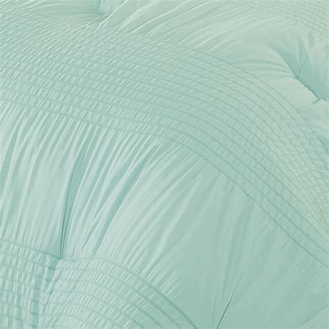 7-Piece Mariah Blue Comforter Set, King