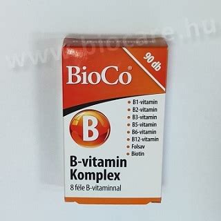 Bioco B Vitamin Komplex Tabletta