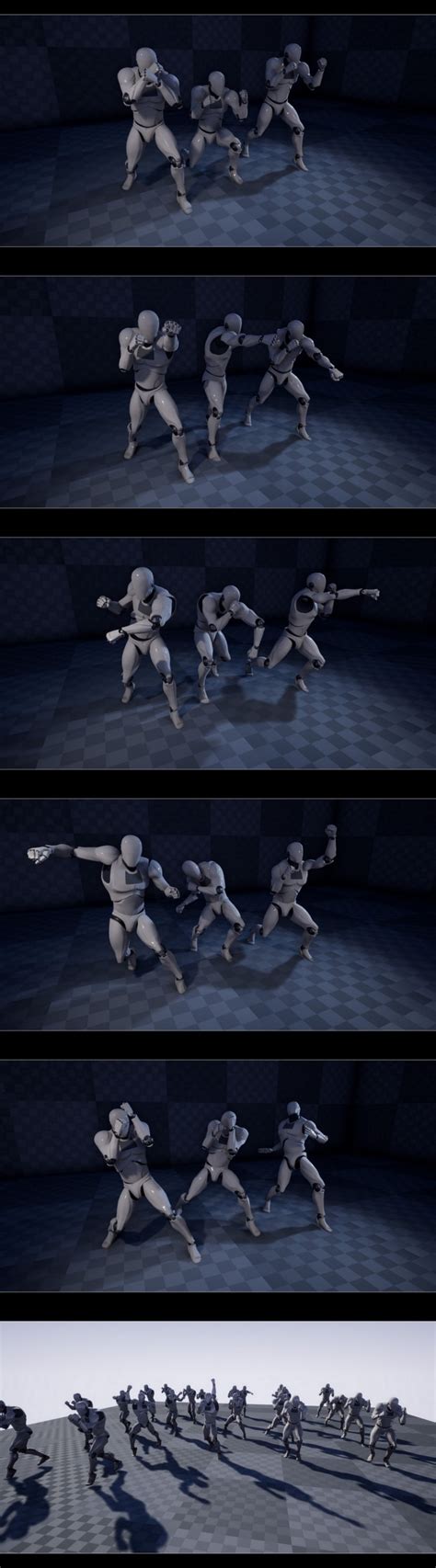 Desire Fx D Models Unreal Engine Punch Animation Pack