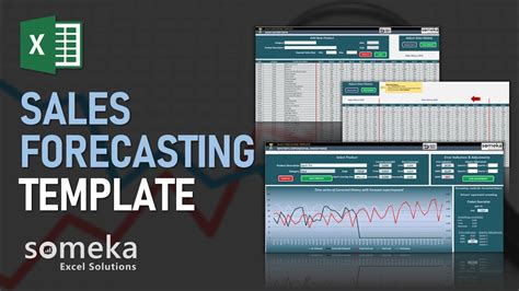 Sales Forecasting Template Demand Planning And Forecasting Using Excel Youtube