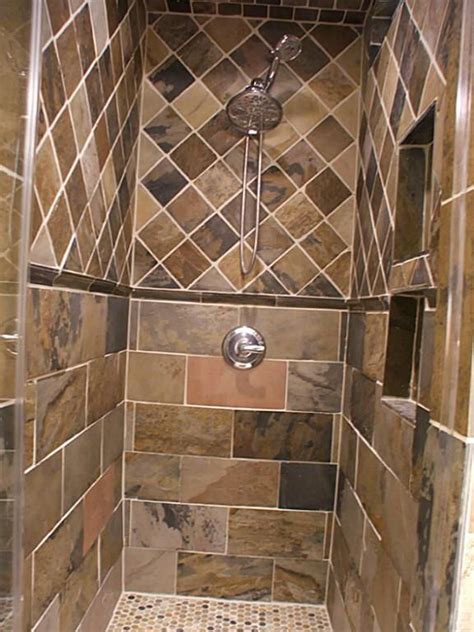 77 Best Images About Slate Tile Showers On Pinterest Slate Bathroom