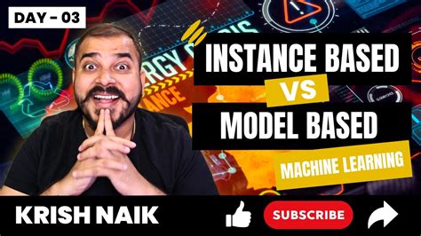 Machine Learning Series Instance Based Vs Model Based Learning Day