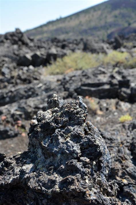 Crateras Do Parque Nacional Da Lua Foto De Stock Imagem De Idaho