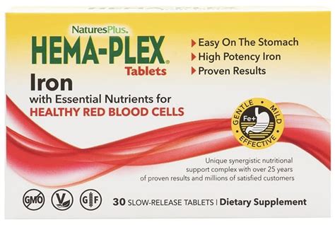 Nature S Plus Hema Plex Tablets