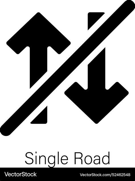 single road royalty  vector image vectorstock