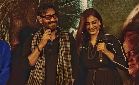 Tabu S LOL Story Of Why She Had To Say This To Bholaa Director Ajay