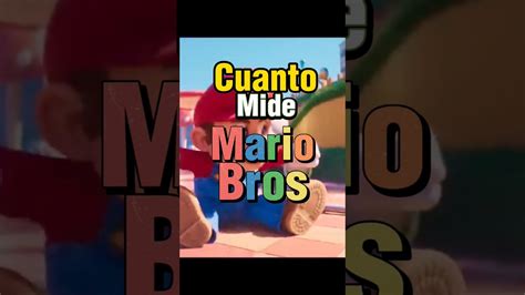 Cuanto Mide Mario Bros Videojuegos YouTube