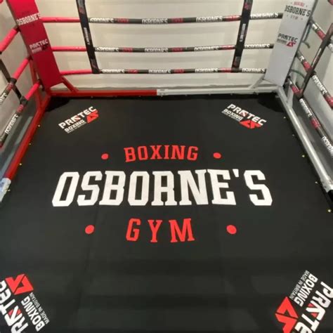 Custom Floor Ring Canvas - Protec Boxing