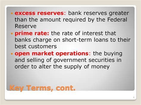 Chapter The Federal Reserve And Monetary Policy Section Ppt