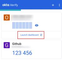 Android Okta Verify Okta End User Dashboard Okta