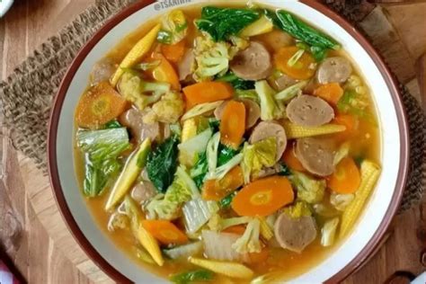 Resep Capcay Sayur Lezat Untuk Hidangan Keluarga Yang Sehat Unews