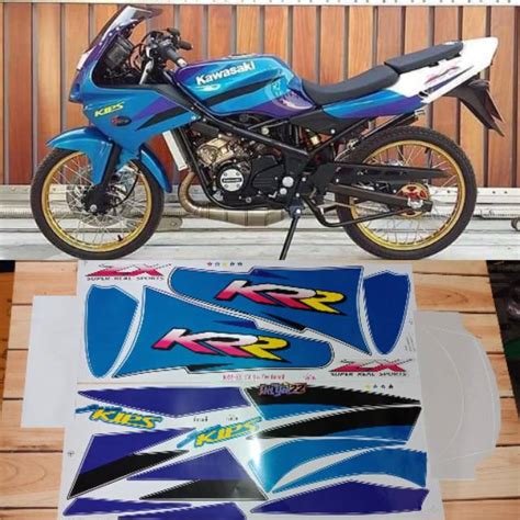 Kawasaki Rr Set Indon Warna Biru Alan Alsop