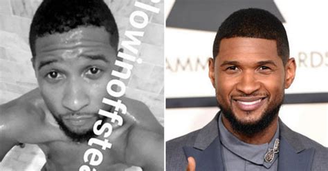When Manhood Is Exposed Usher Posts Naked Snapchat Revealing All His Modesty Daily Star