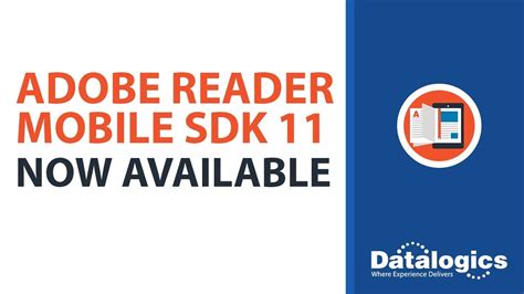 Adobe Reader Mobile Sdk 11 Now Available Youtube