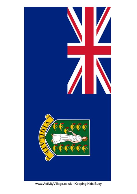 British Virgin Islands Flag - Free Printable British Virgin Islands ...