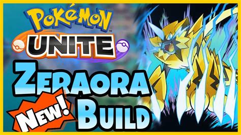 Master Rank Shows You The Best Zeraora Build Updated Pokemon Unite Youtube