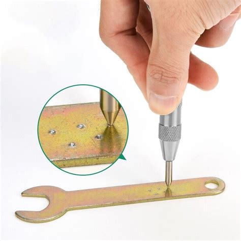 1Pcs HSS Center Punch Stator Punching Automatic Center Pin Punch Spring