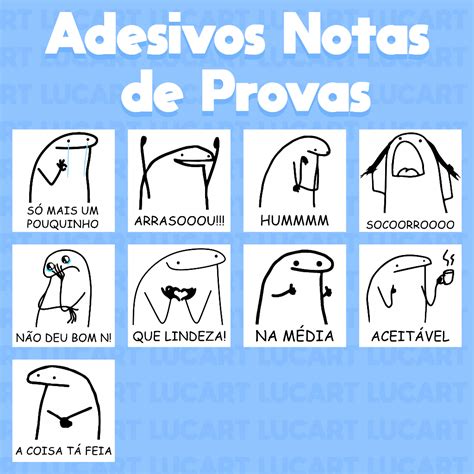 Flork Frases Nota Prova - KIT 108 Adesivos Flork p/ Notas Escolares - Correção de Provas | Shopee ...